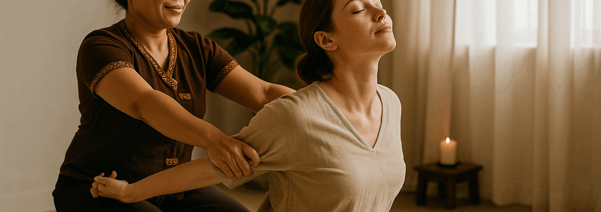 Traditionelle Thaimassage in Altenburg – Dehnung der Rückenmuskulatur für mehr Beweglichkeit und Wohlbefinden